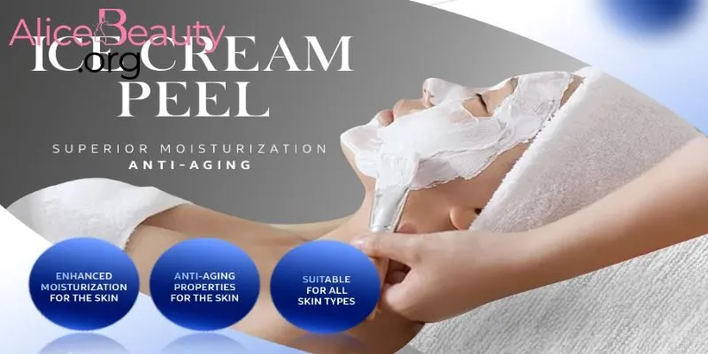 ICE CREAM PEEL mang lại làn da mịn màng tươi mới mà không cần chờ đợi lâu