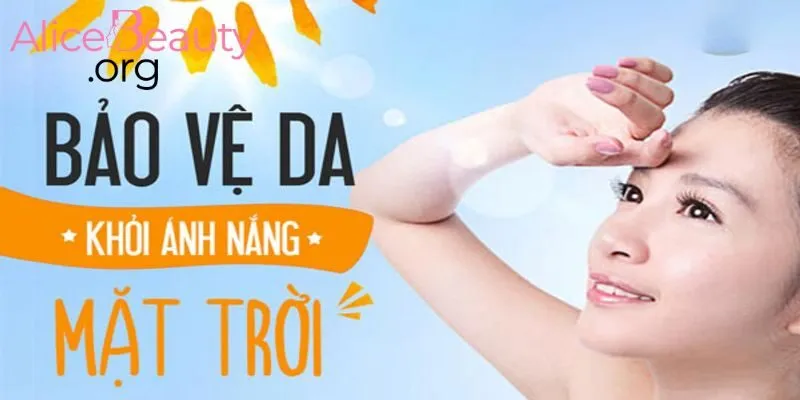 Bảo vệ cẩn thận da khỏi ánh nắng sau khi ICE CREAM PEEL