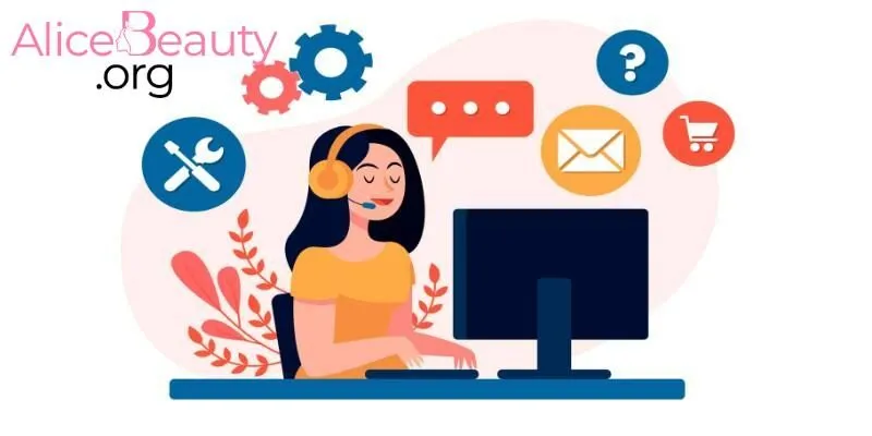 AliceBeauty hỗ trợ khách hàng nhanh chóng, tận tâm và chuyên nghiệp